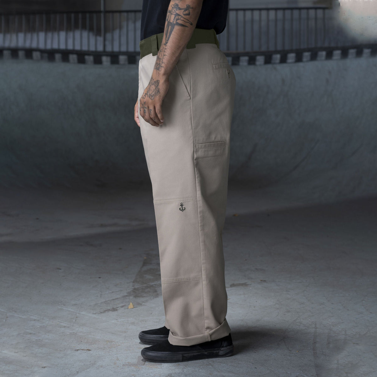 Dickies Ronnie Sandoval Double Knee Pants - Desert Sand/Olive Color Block