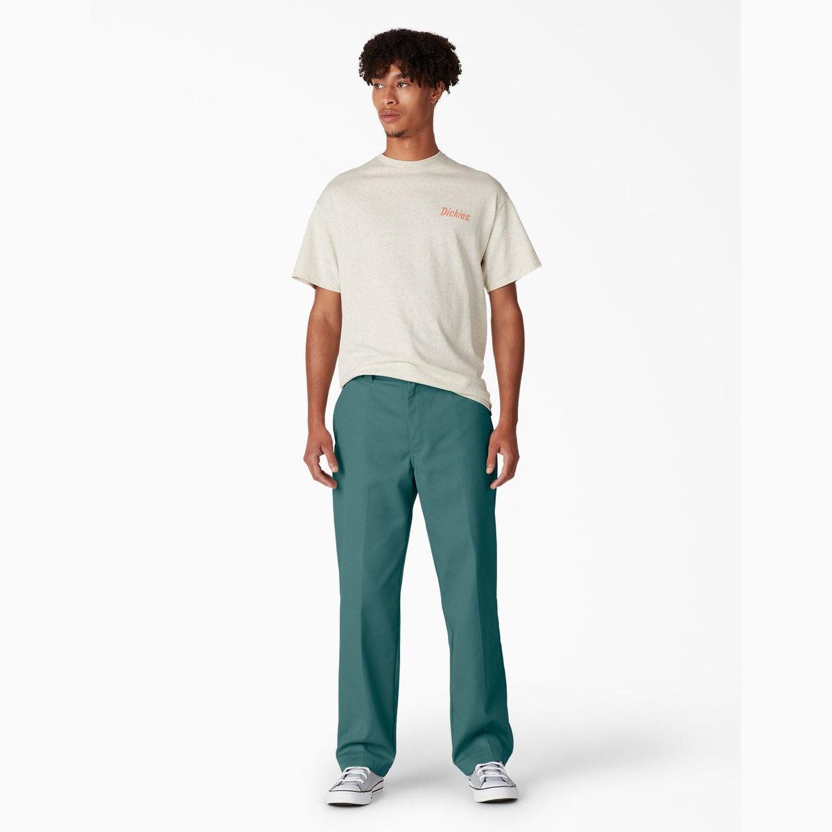 Dickies Skateboarding Regular Fit Twill Pants - Lincoln Green - Bow Shock Marketplace