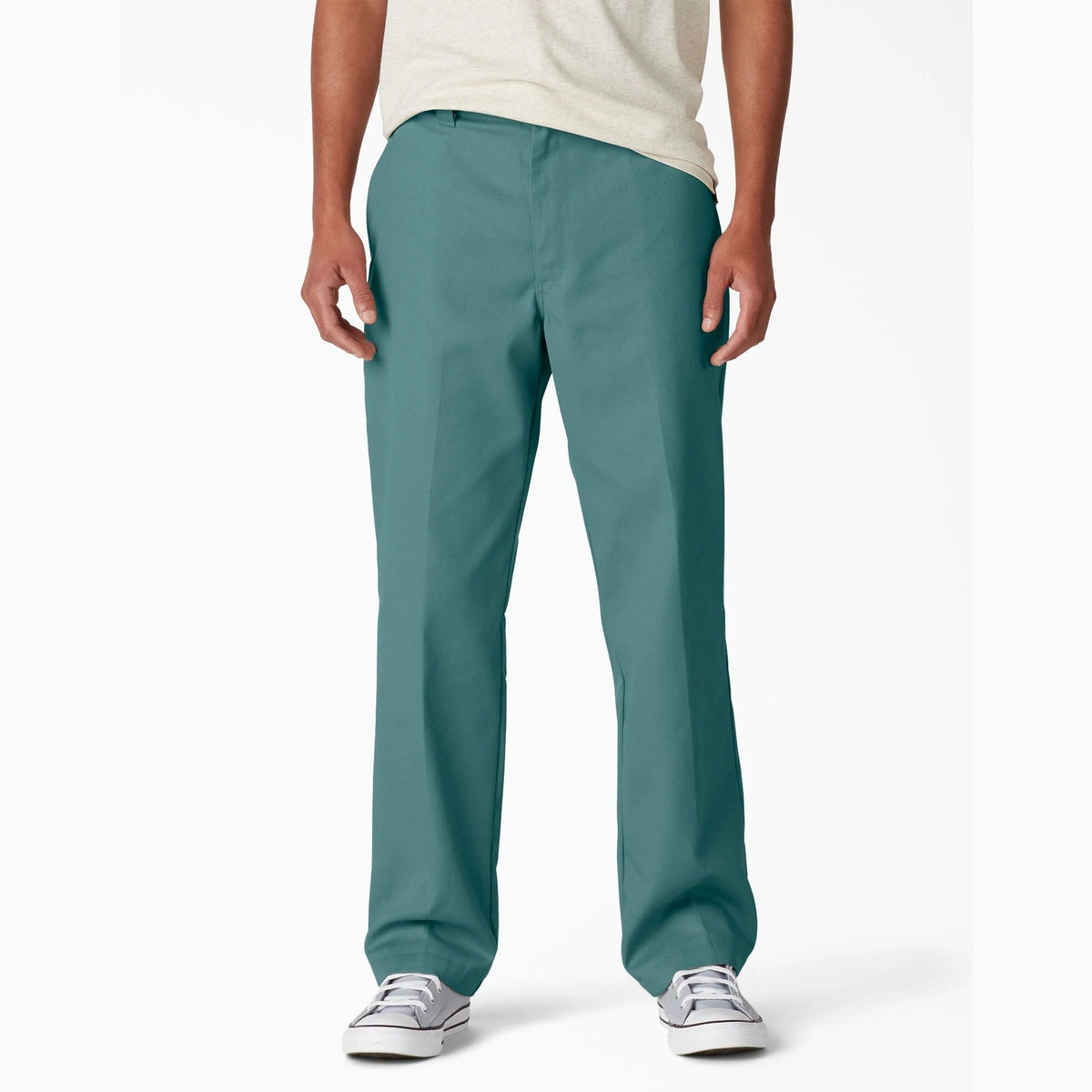 Dickies Skateboarding Regular Fit Twill Pants - Lincoln Green - Bow Shock Marketplace