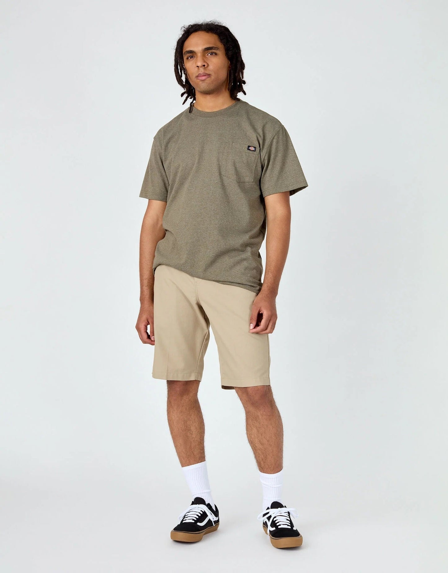 Dickies Skateboarding Slim Fit Shorts - Desert Khaki (DS) - Bow Shock Marketplace