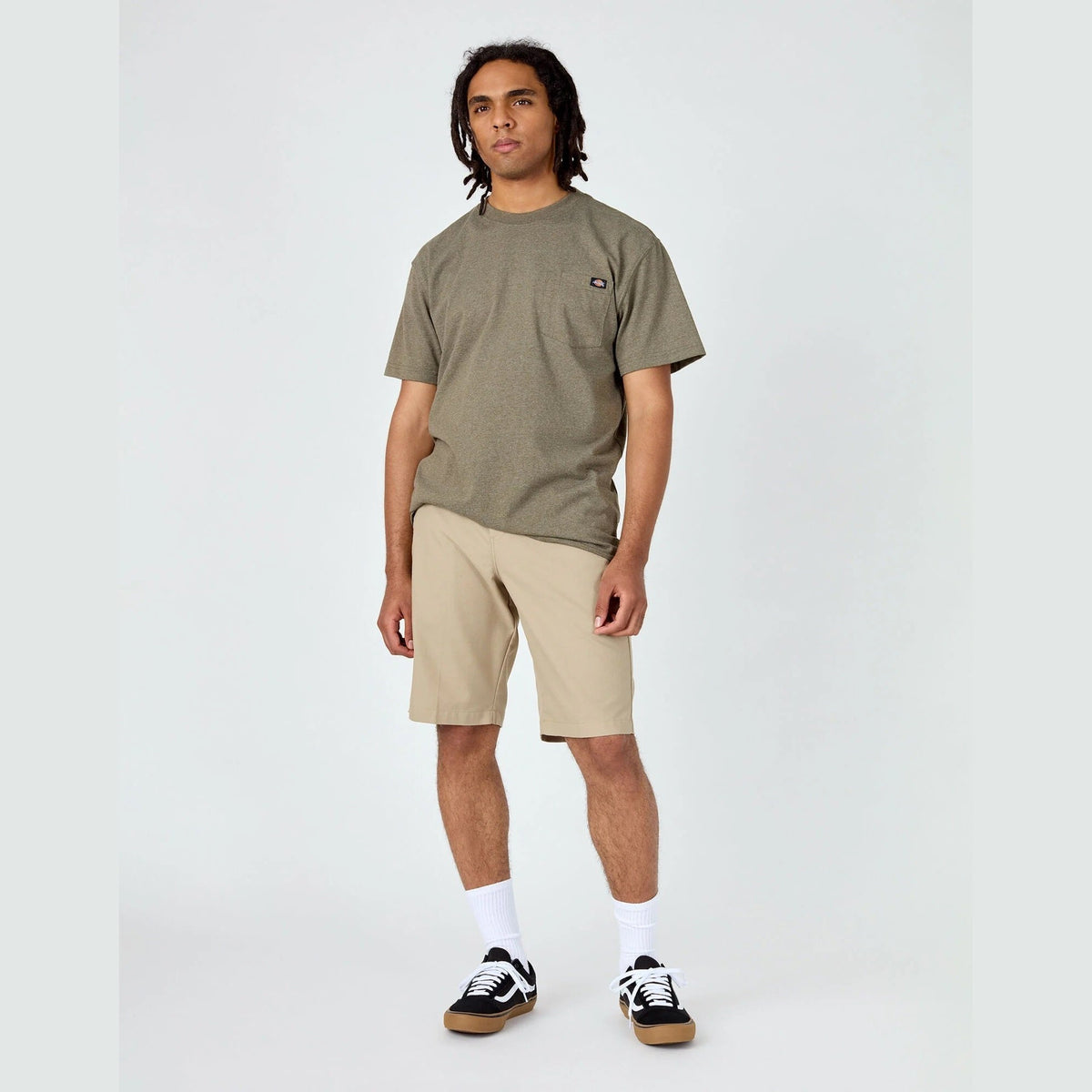 Dickies Skateboarding Slim Fit Shorts - Desert Khaki (DS) - Bow Shock Marketplace