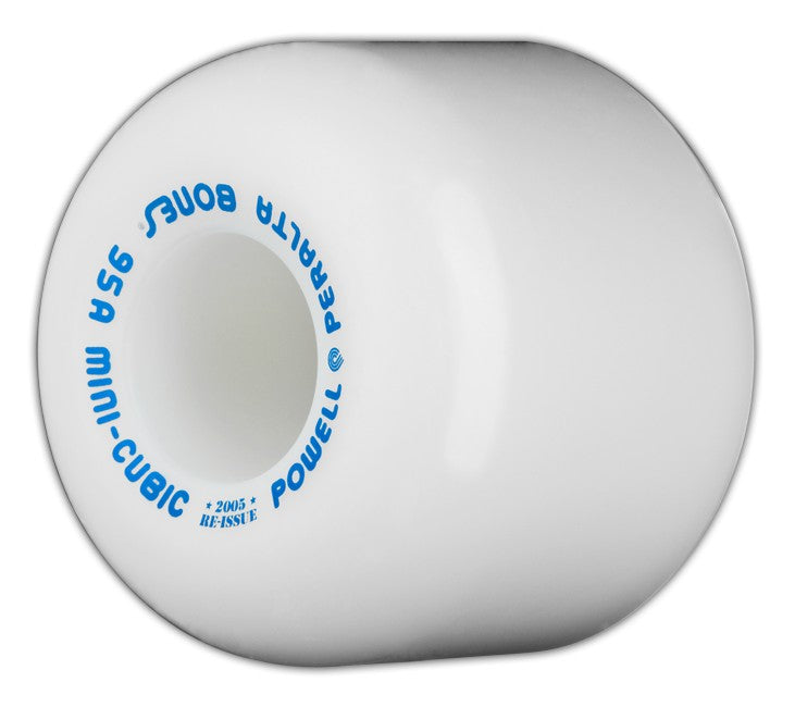 Powell Peralta Wheels Mini-Cubic 64mm 95a - White (Set of 4) - Bow Shock Marketplace