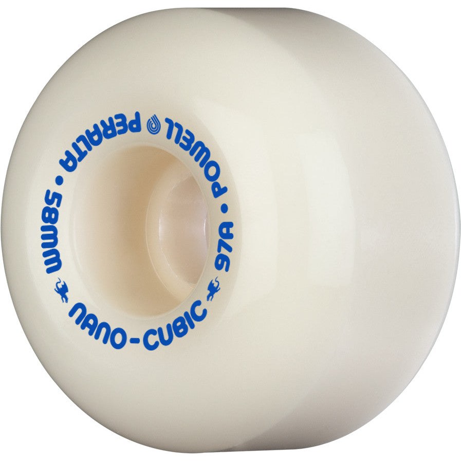 Powell Peralta Nano Cubic Dragon Formula Wheels 58x37mm 97A - Off White (Set of 4) - Bow Shock Marketplace
