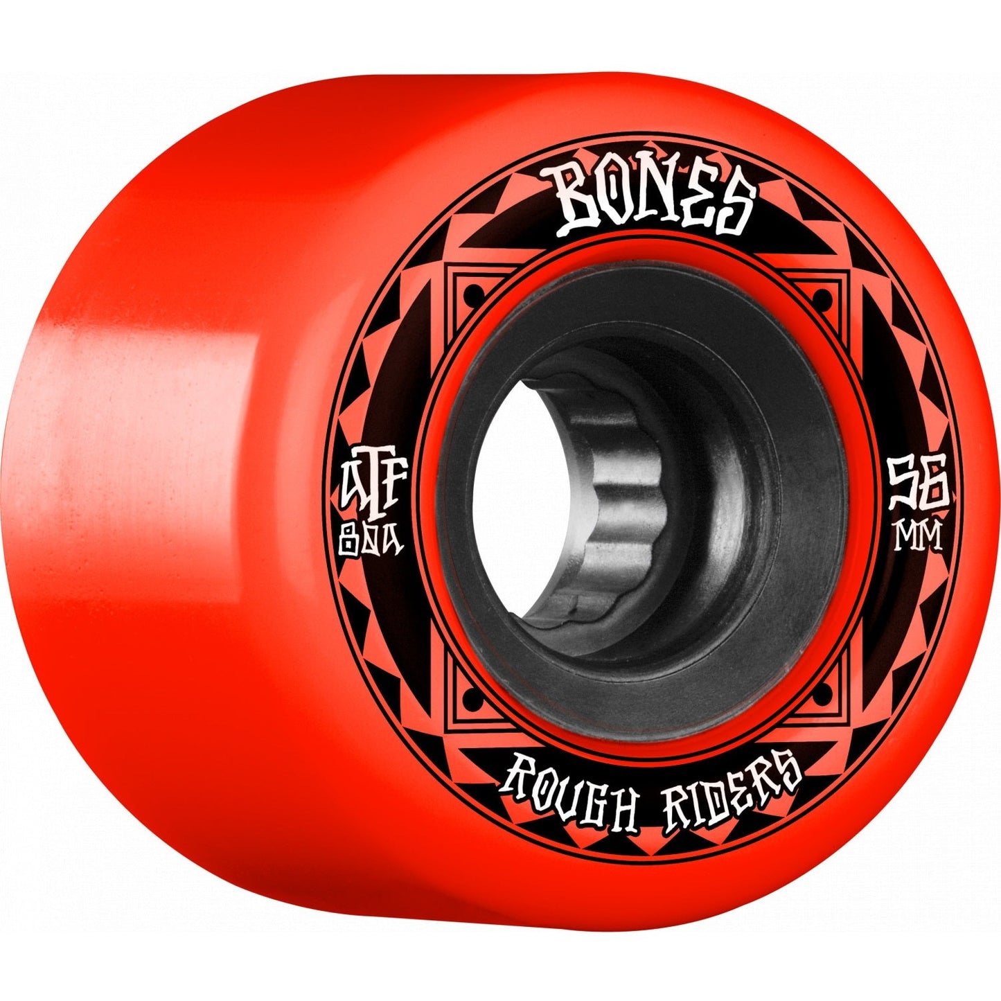 Bones ATF Rough Rider Runners 56mm 80a Wheels - Red (Set of 4) - Bow Shock Marketplace