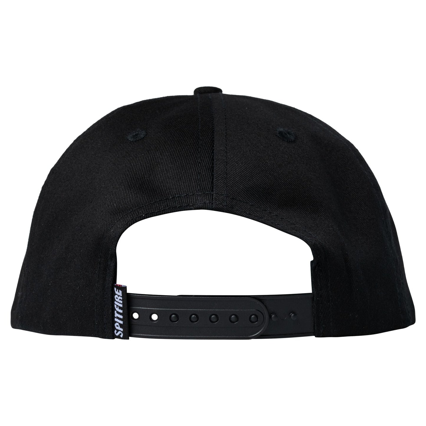Spitfire Charred Remains Black Snapback Hat
