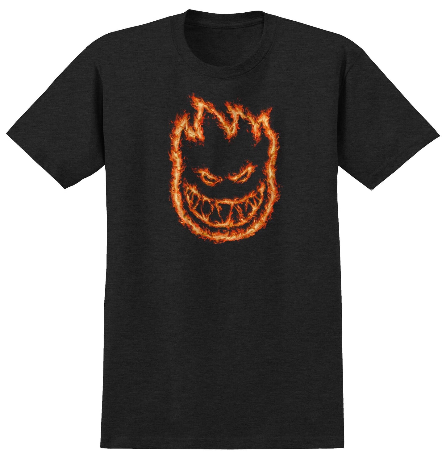 Spitfire Charred Remains Dark Charcoal S/s Shirt