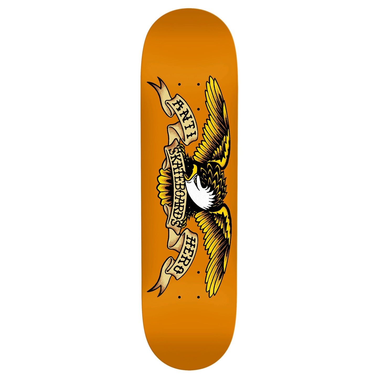 Anti-Hero Team Classic Eagle 8.75" - Dbx Orange Skateboard Deck