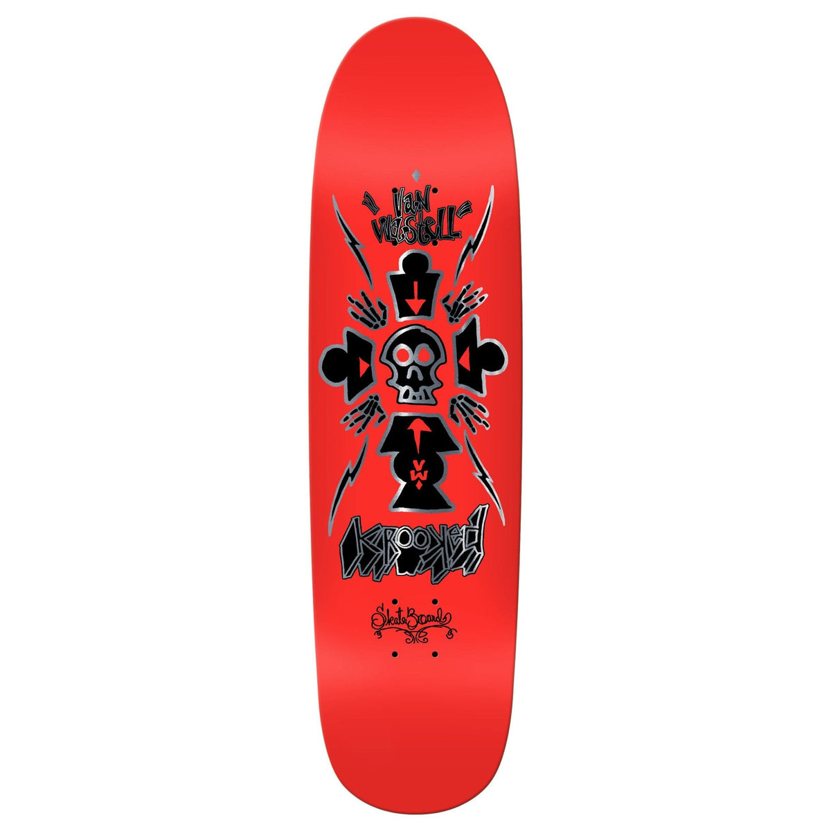 Krooked Van Wastell Redux 8.6" Skateboard Deck