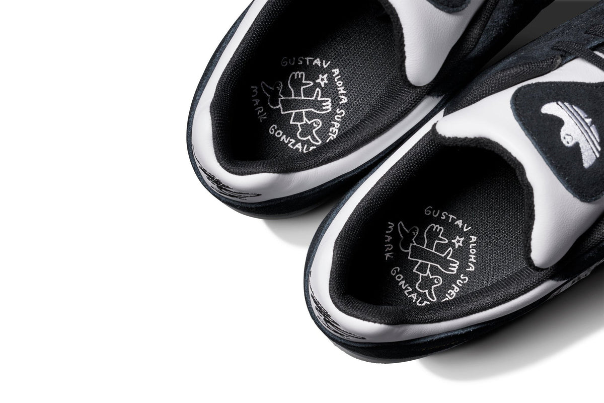 Adidas Skateboarding Aloha Super x Gustav Tønnesen - Core Black/White/Chalk White