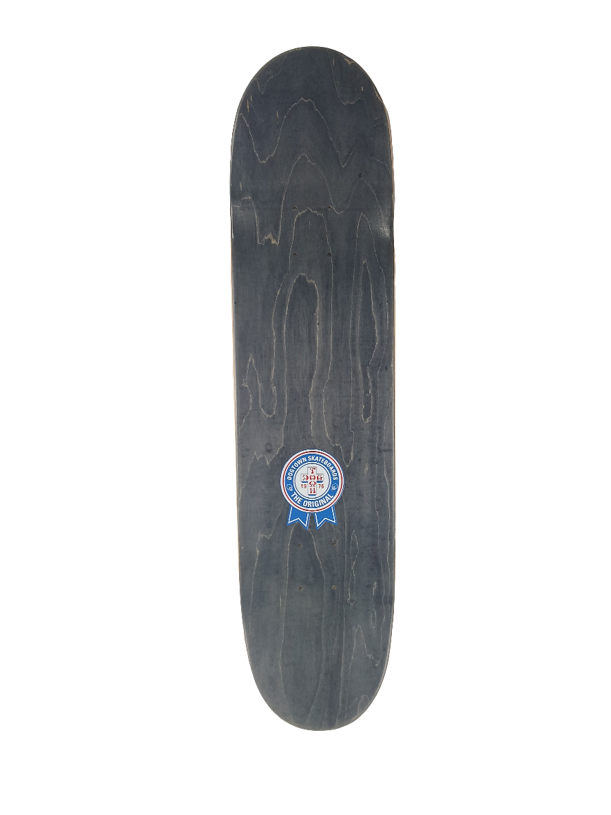 Dog Town Al Partanen Bad Brains Capitol Graphic Black White Rasta Size 7.75" Vintage NOS Deck