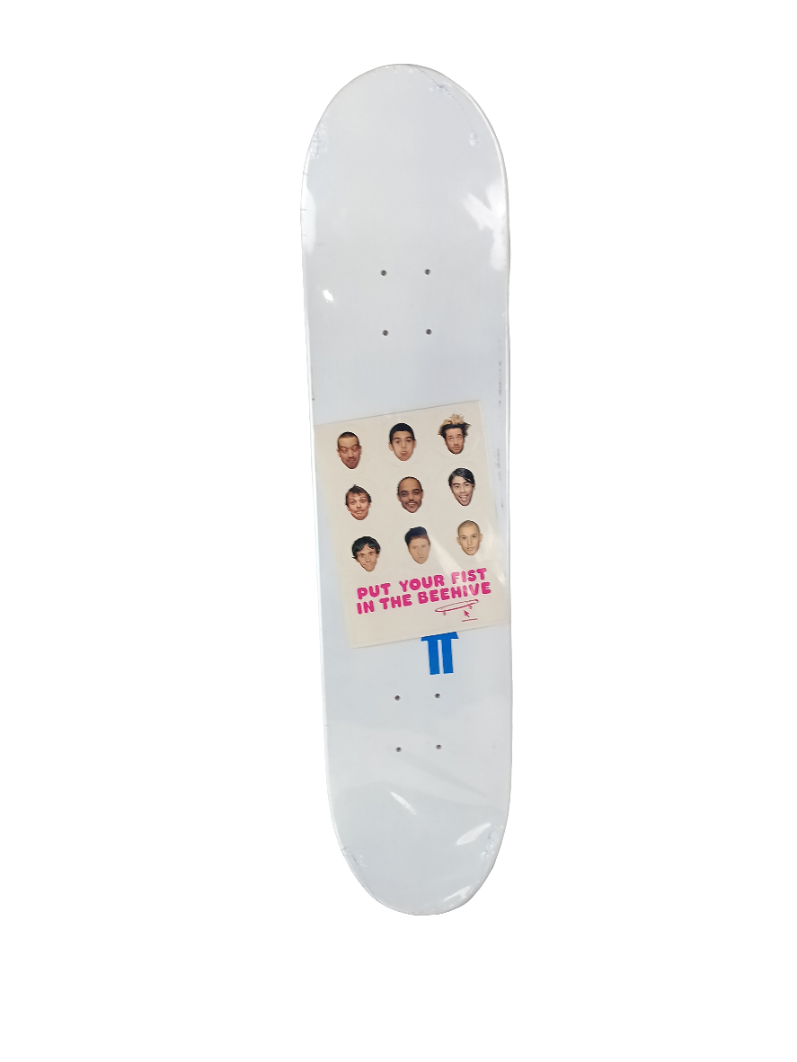 Girl Paul Rodriguez White Purple 7.5" Vintage NOS Deck
