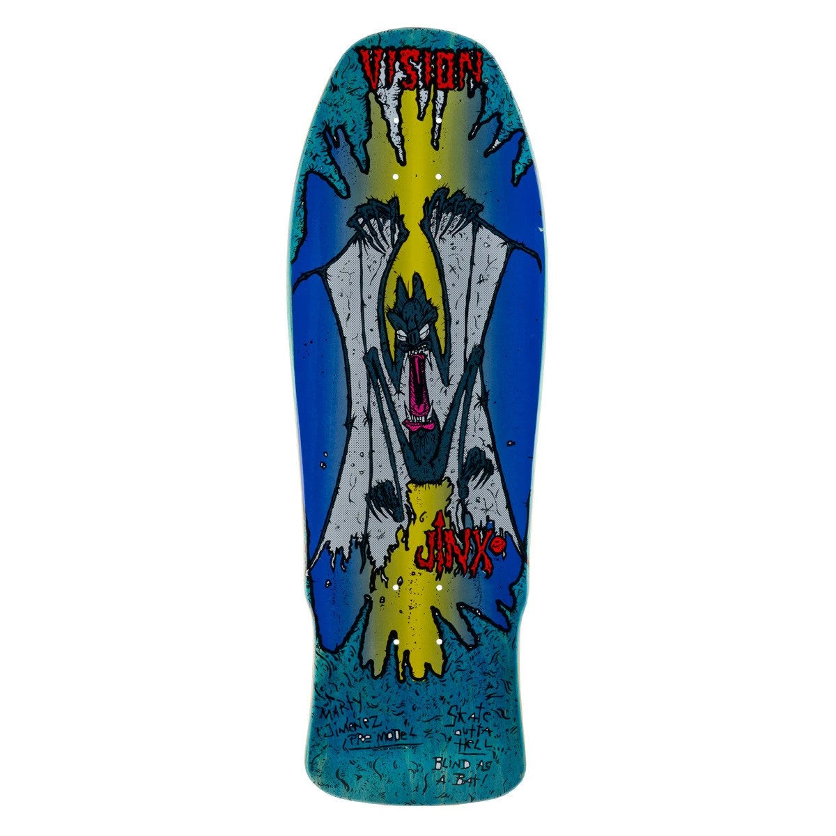 Vision Original Jinx Modern Concave 10" Skateboard Deck - Bow Shock Marketplace