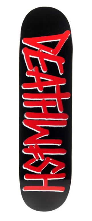DEATHWISH TEAM DEATH SPRAY 8.5" SKATEBOARD DECK - Bow Shock Marketplace