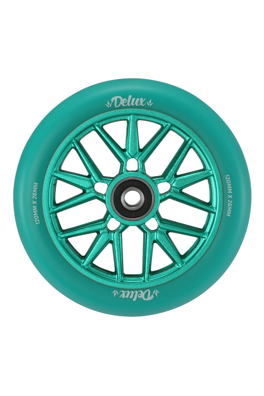 Envy - Delux 120mm Wheels (teal)
