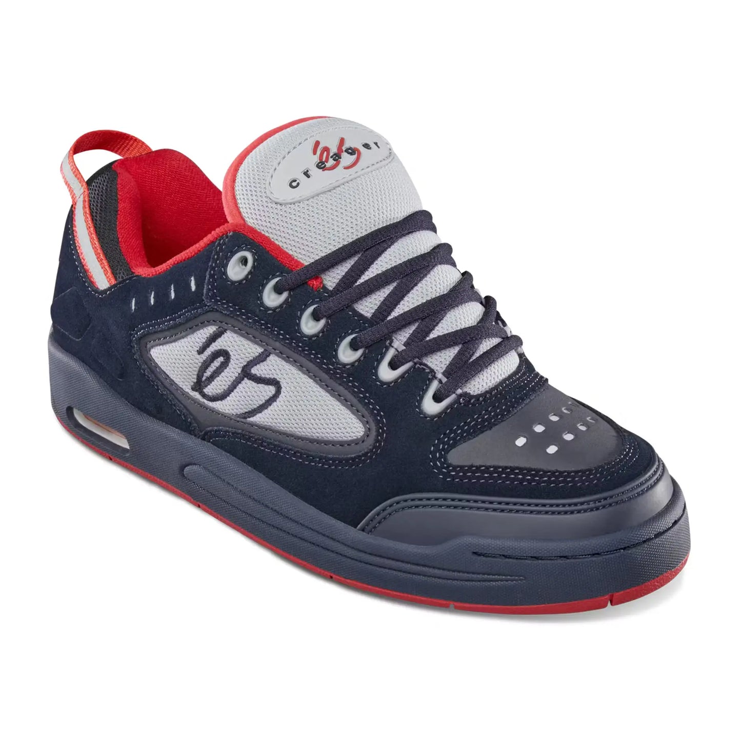 éS Shoes Creager - Navy/Grey/Red - Bow Shock Marketplace