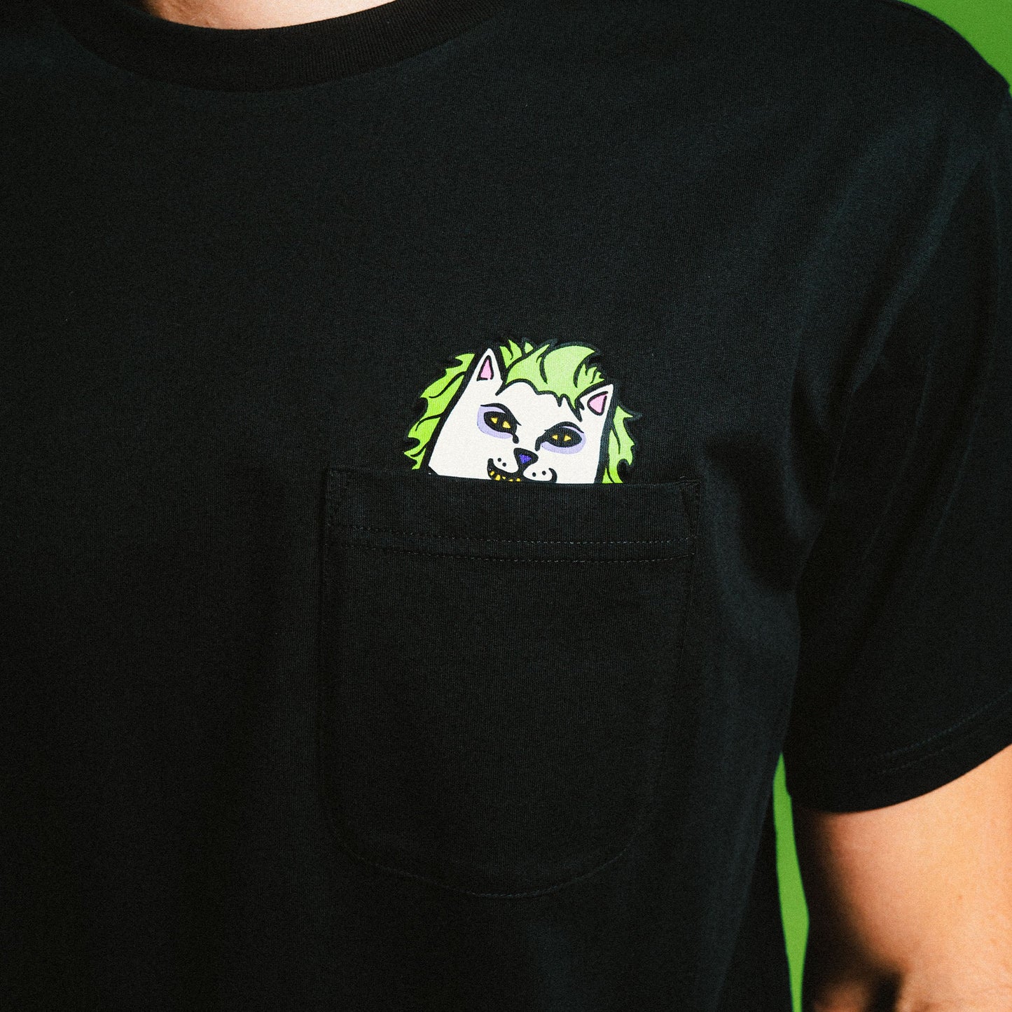 Bug Drank Nerm Pocket Tee (Black)