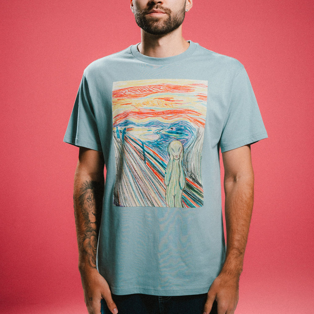Oslo Tee (Silver Blue)
