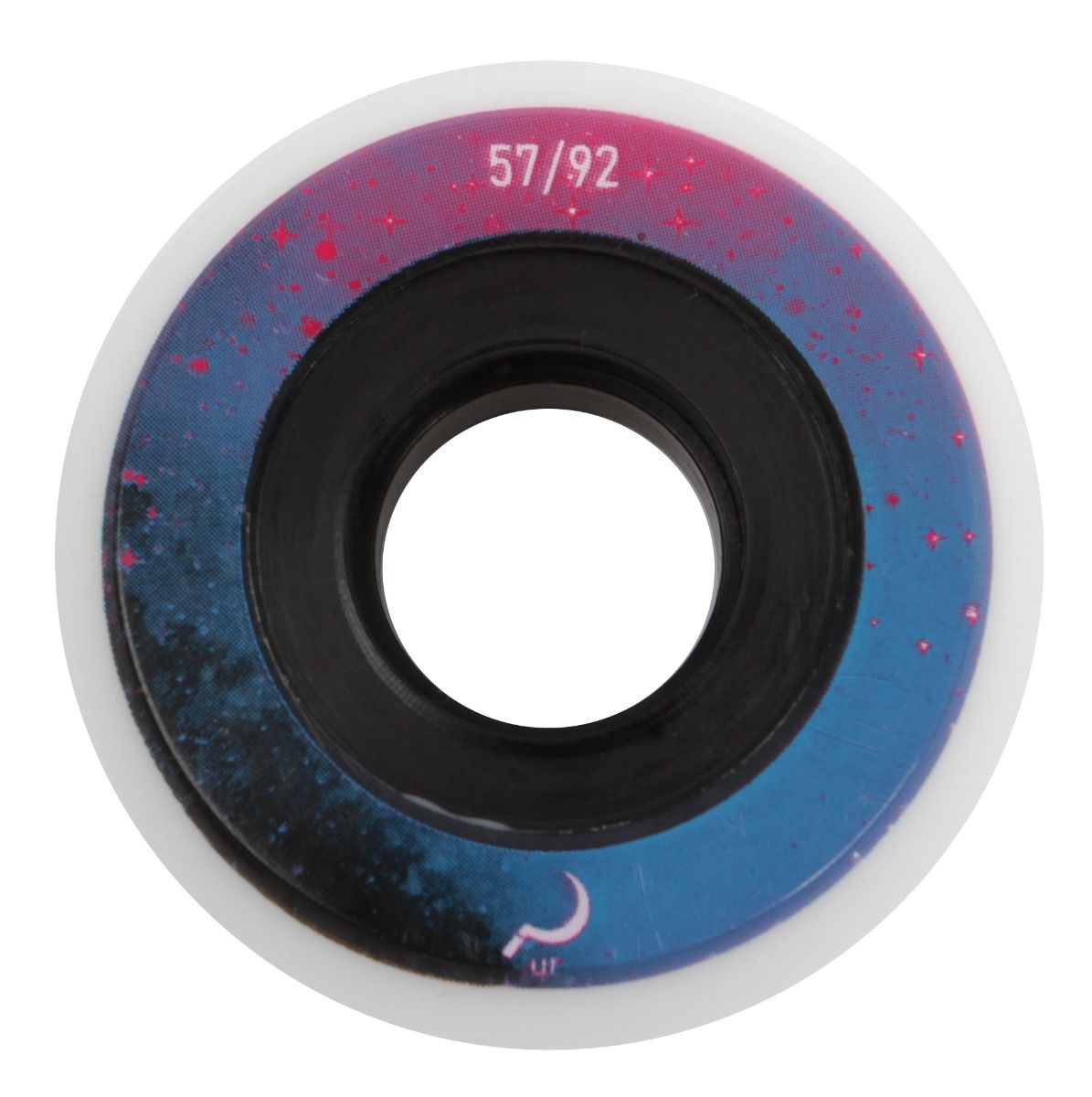 Ground Control UR Galaxy Wheels 57mm 92A - White (Set of 4) - Bow Shock Marketplace