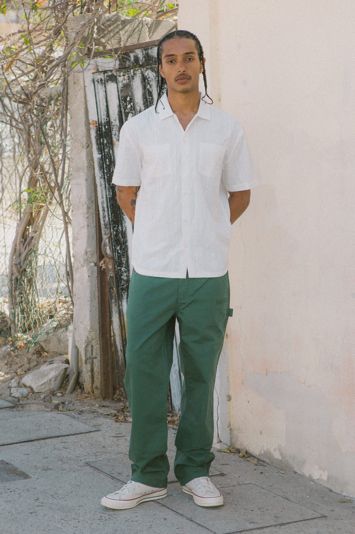 Brixton Builders Carpenter Primary Green Pants