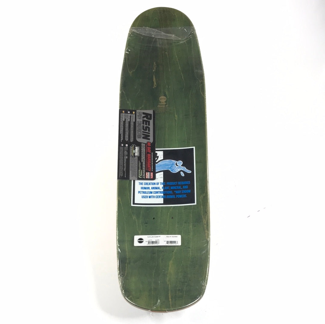 Almost Brian Lotti Rabbit Guest Model 2014 White/Black 8.375'' Skateboard Deck