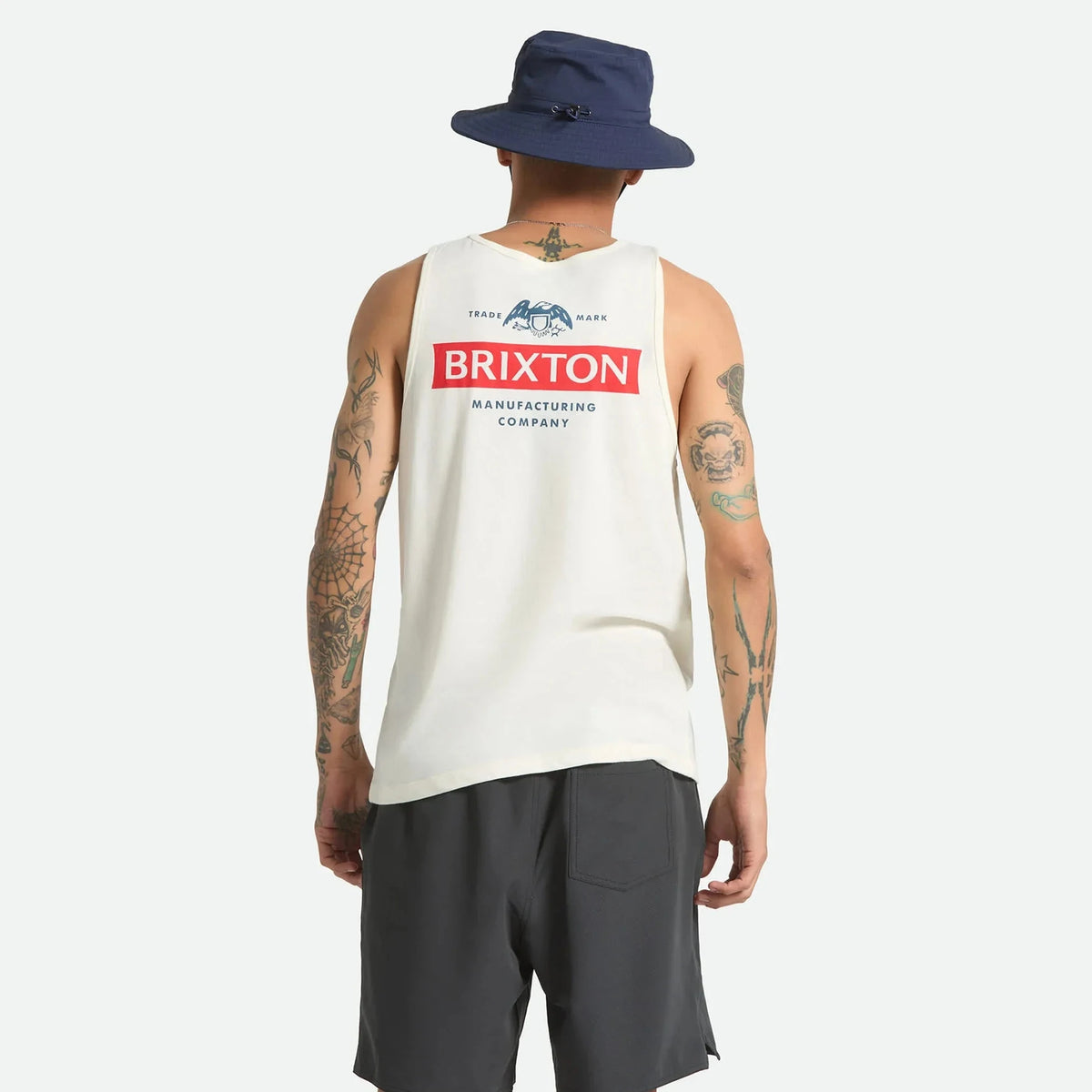 Brixton Pinnacle Off White Tank Top