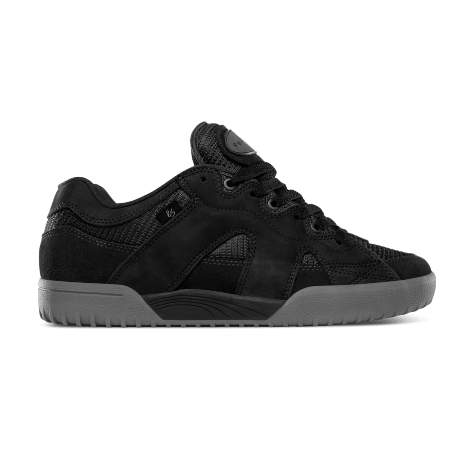 éS Shoes One Nine 7 - Black/Grey - Bow Shock Marketplace