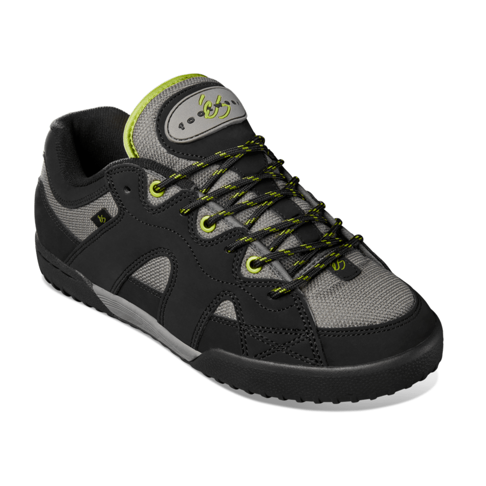éS Shoes One Nine 7 - Black/Lime - Bow Shock Marketplace
