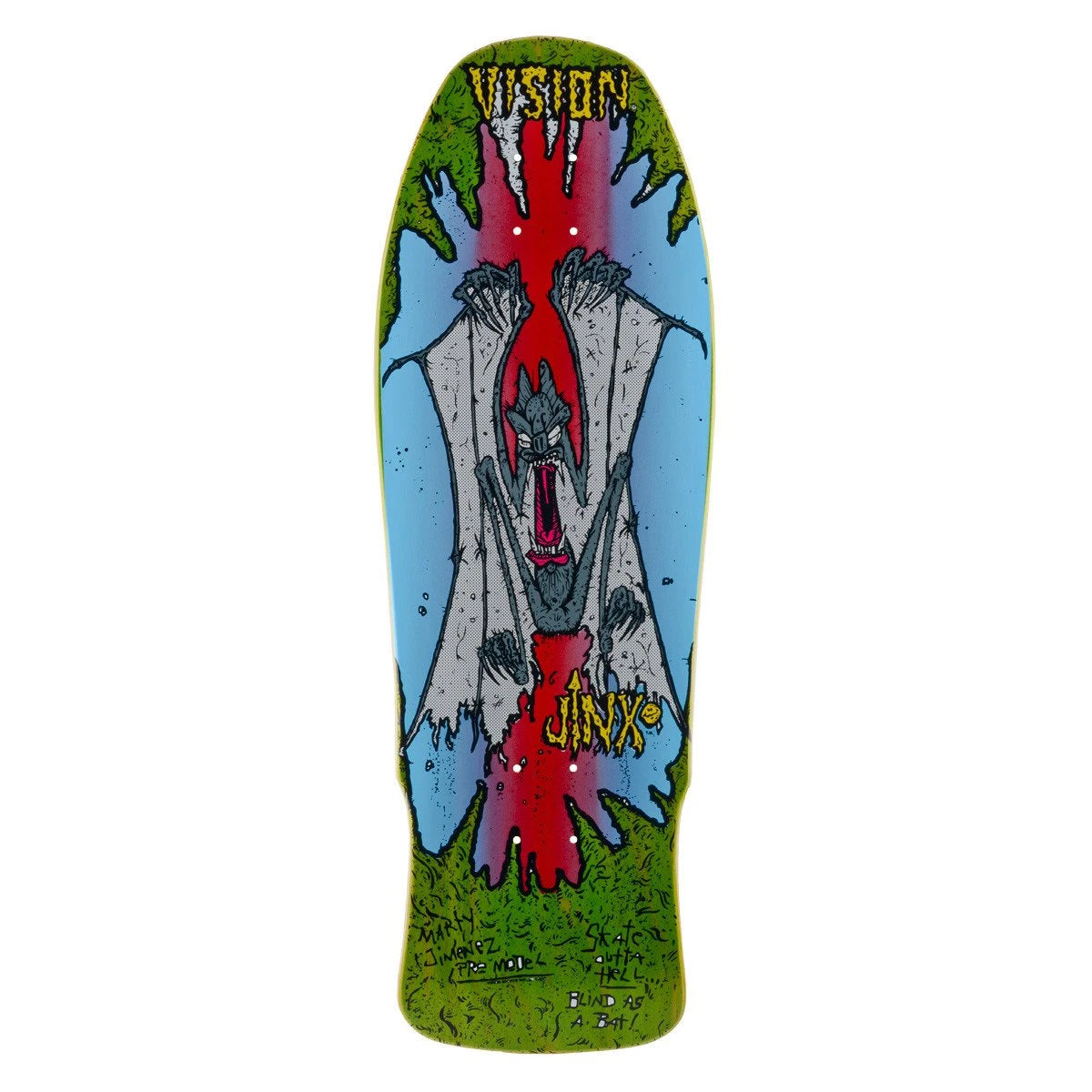 Vision Original Jinx Modern Concave 10" Skateboard Deck - Bow Shock Marketplace