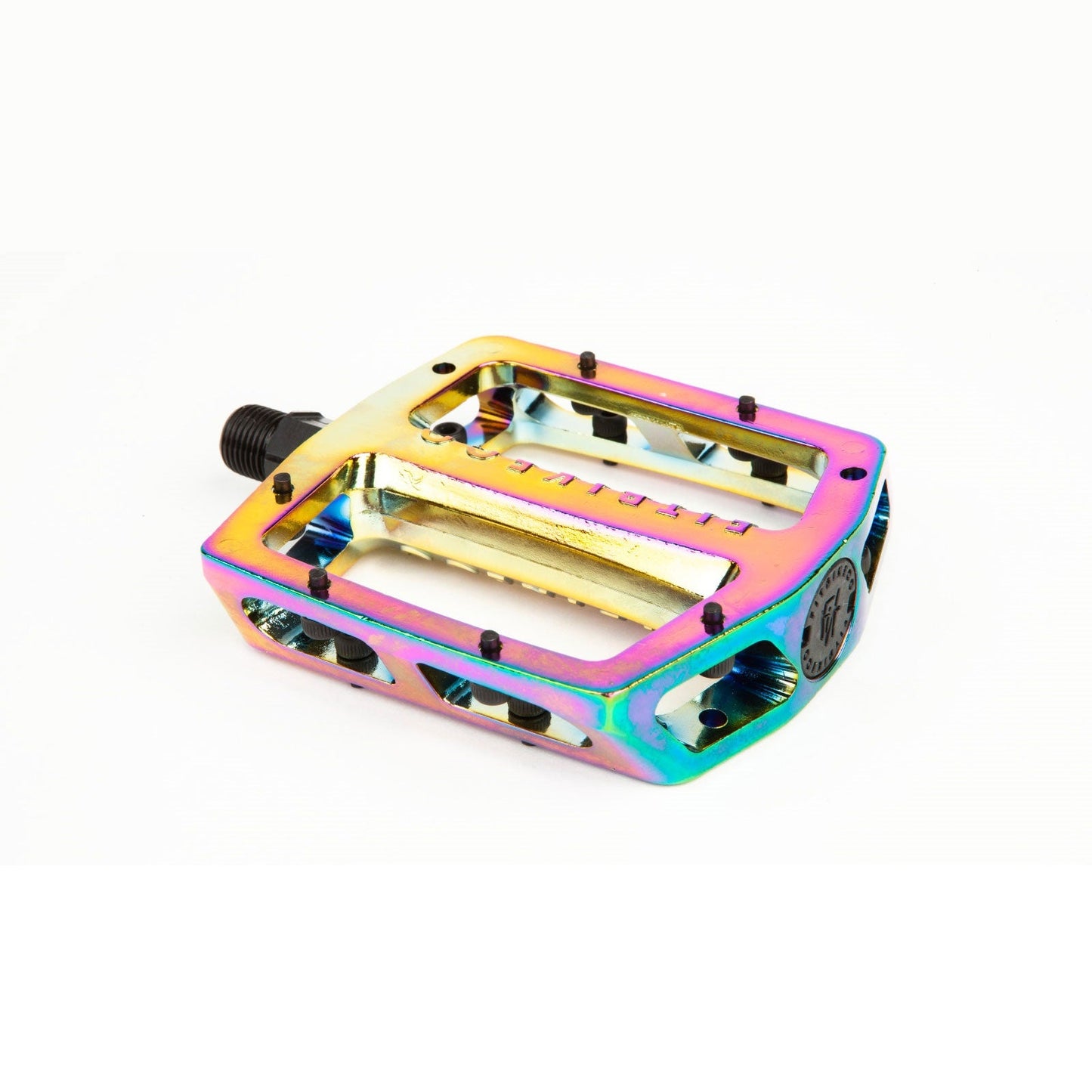Fit Bike Mack Alloy Pedals - Oil Slick - Bow Shock Marketplace