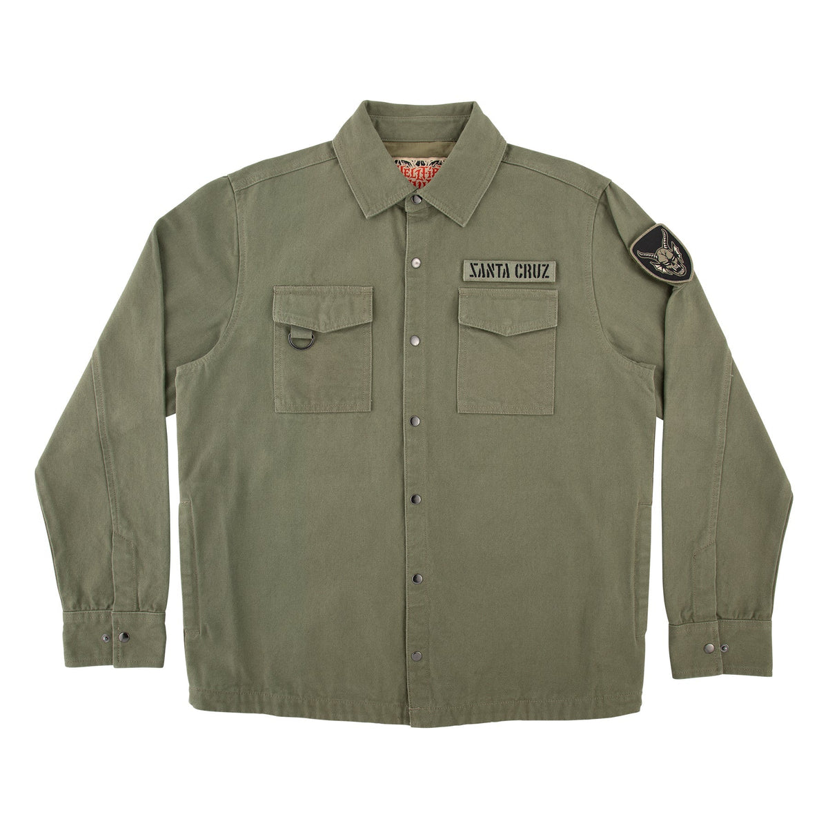 Santa Cruz Stranger Things Crawl Military L/s Jacket
