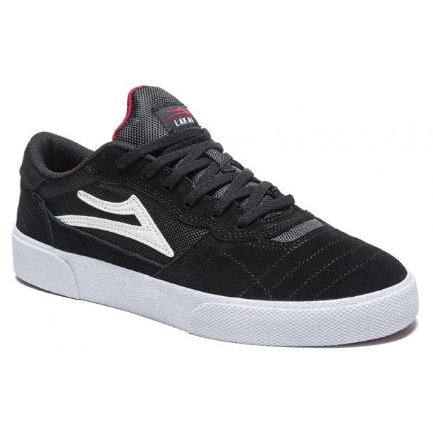 Lakai Shoes Cambridge - Black/White Suede
