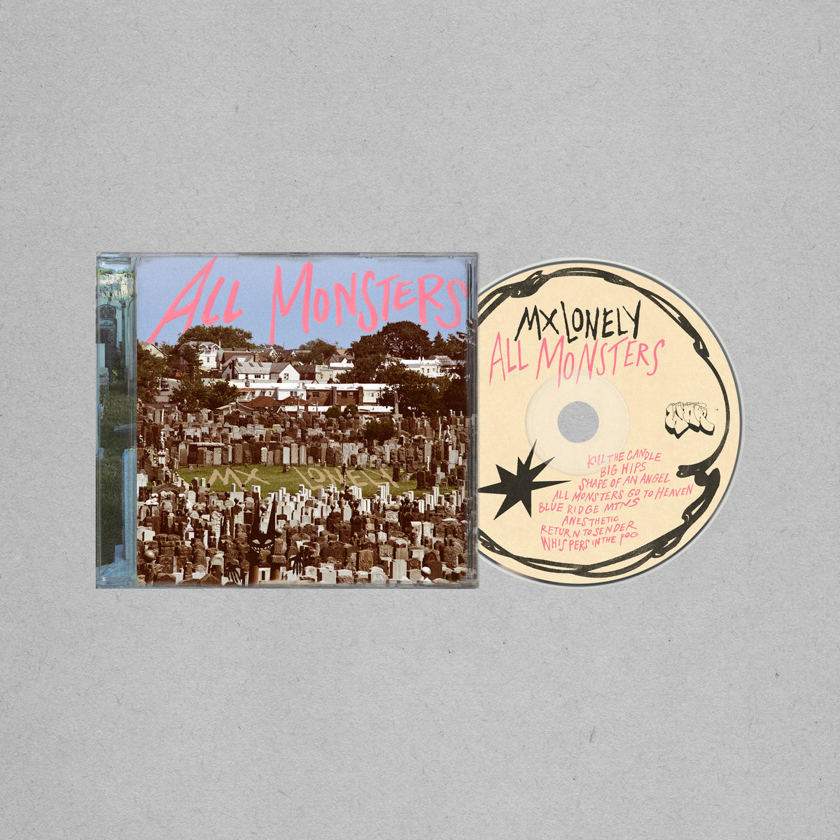 Mx Lonely - All Monsters CD