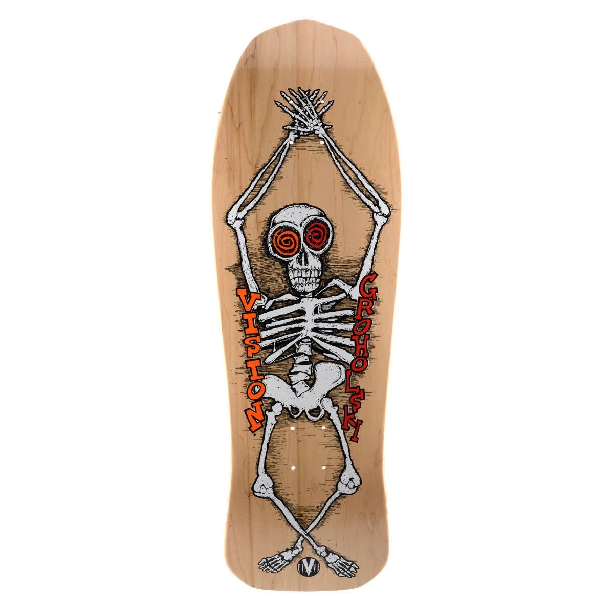 Vision Groholski Skeleton 10.25" Skateboard Deck - Bow Shock Marketplace