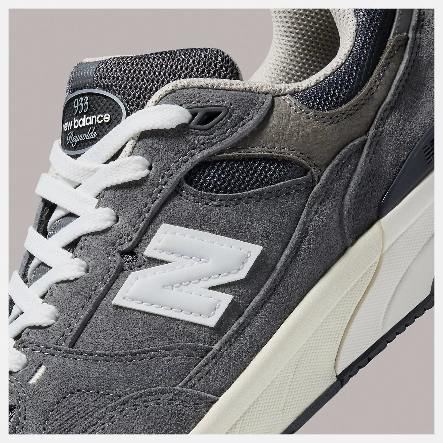 New Balance Shoes Numeric Andrew Reynolds 933 - Dark Grey/White - Bow Shock Marketplace