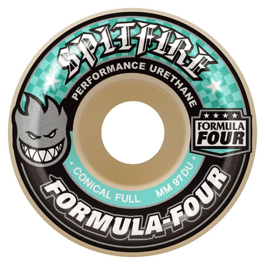 Spitfire F4 97a Conical Full Natural 58mm Wheels