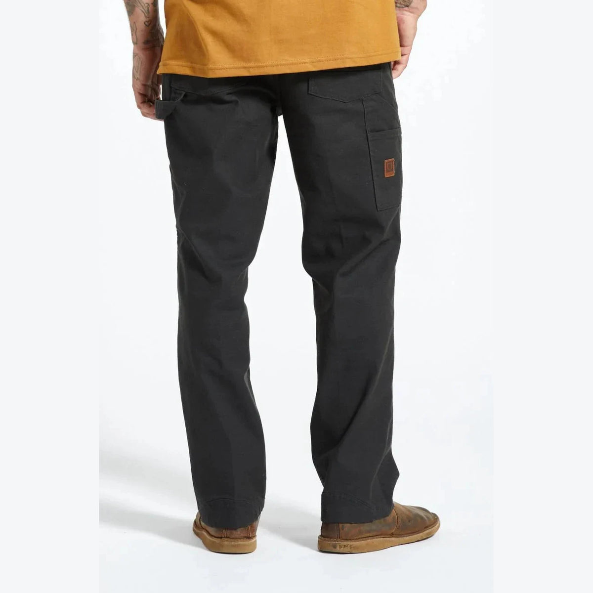 Brixton Builders Carpenter Washed Black Pants