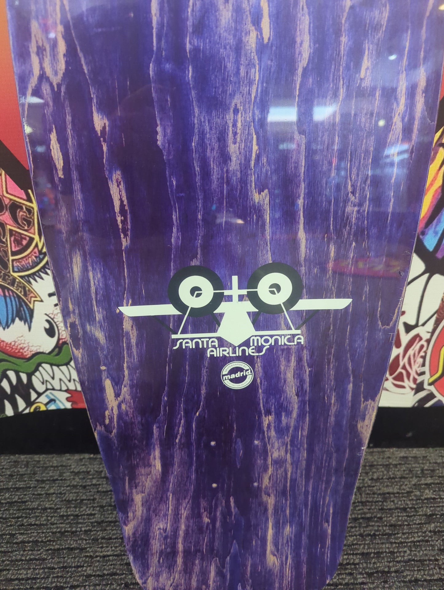 SMA SHOF LTD Skateboard Deck Wes Humpston - Bow Shock Marketplace