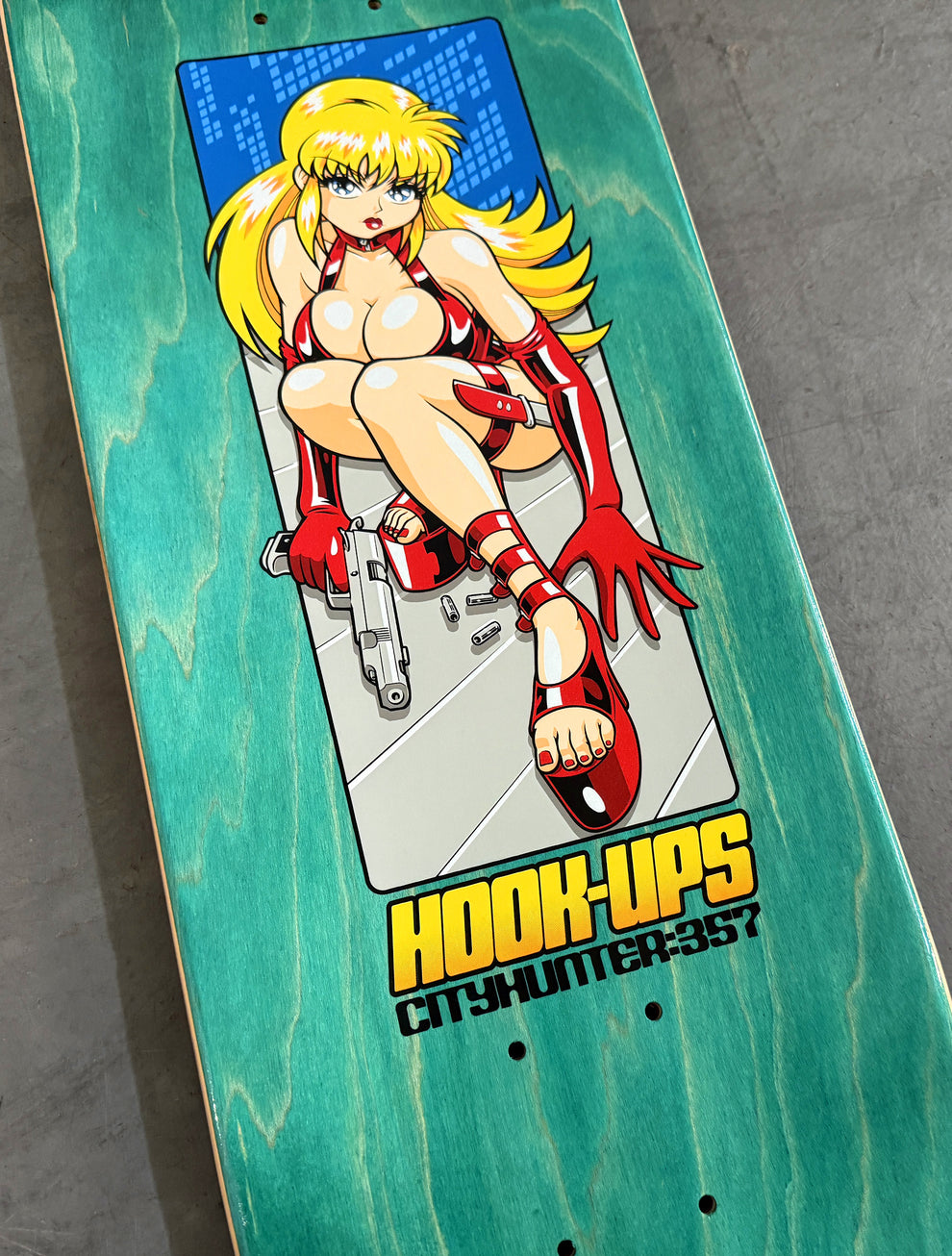 Hook Ups Cityhunter 357 8.5" Skateboard Deck