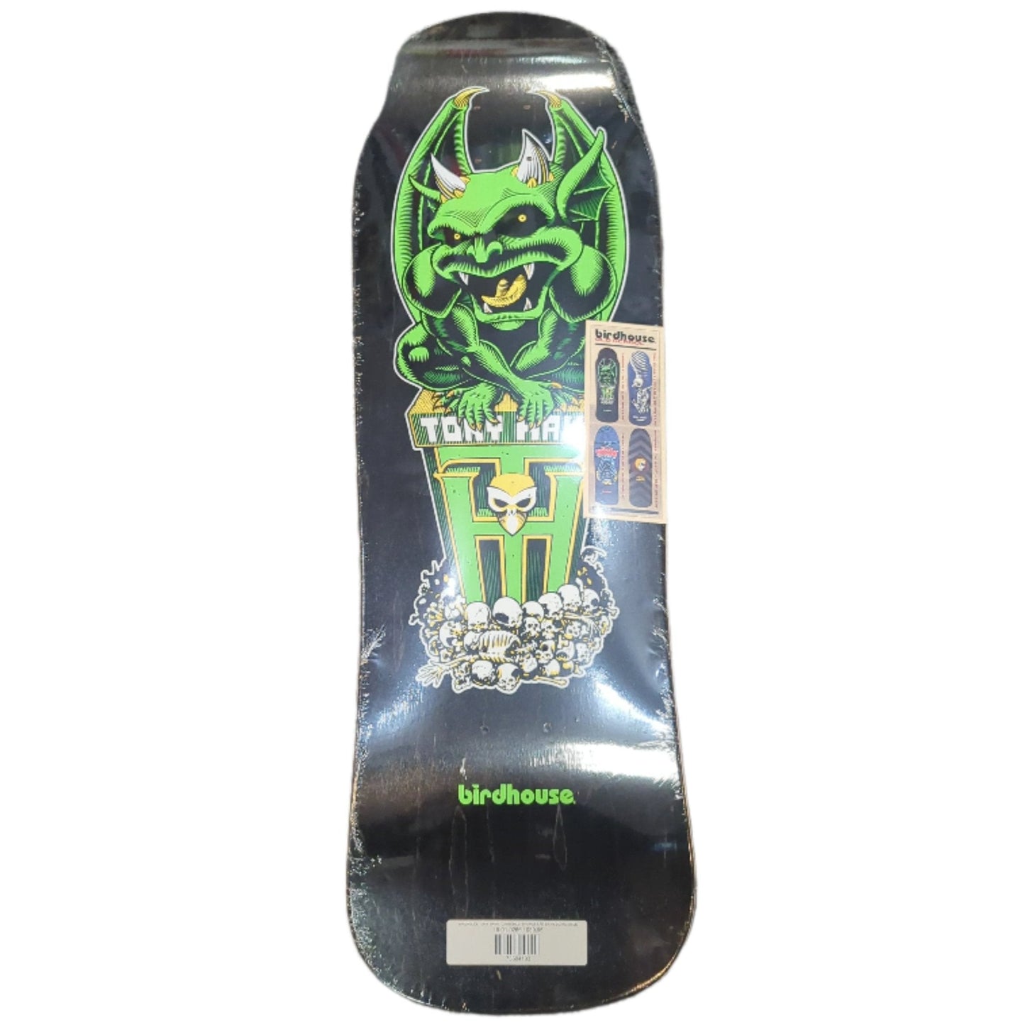 BIRDHOUSE TONY HAWK "GARGOYLE" SHAPED 9.75" SKATEBOARD DECK