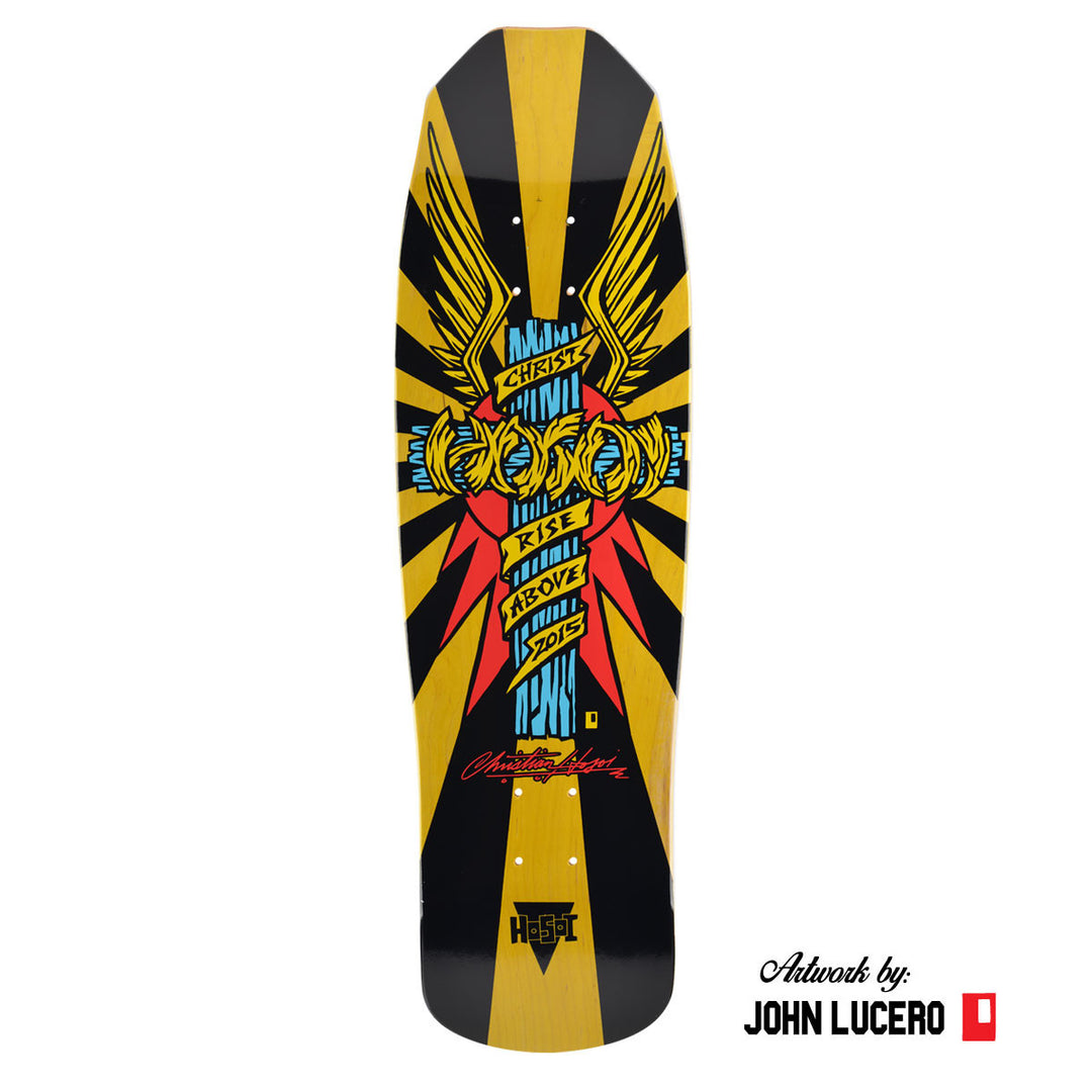 Hosoi Wings 9" Skateboard Deck - Art by John Lucero