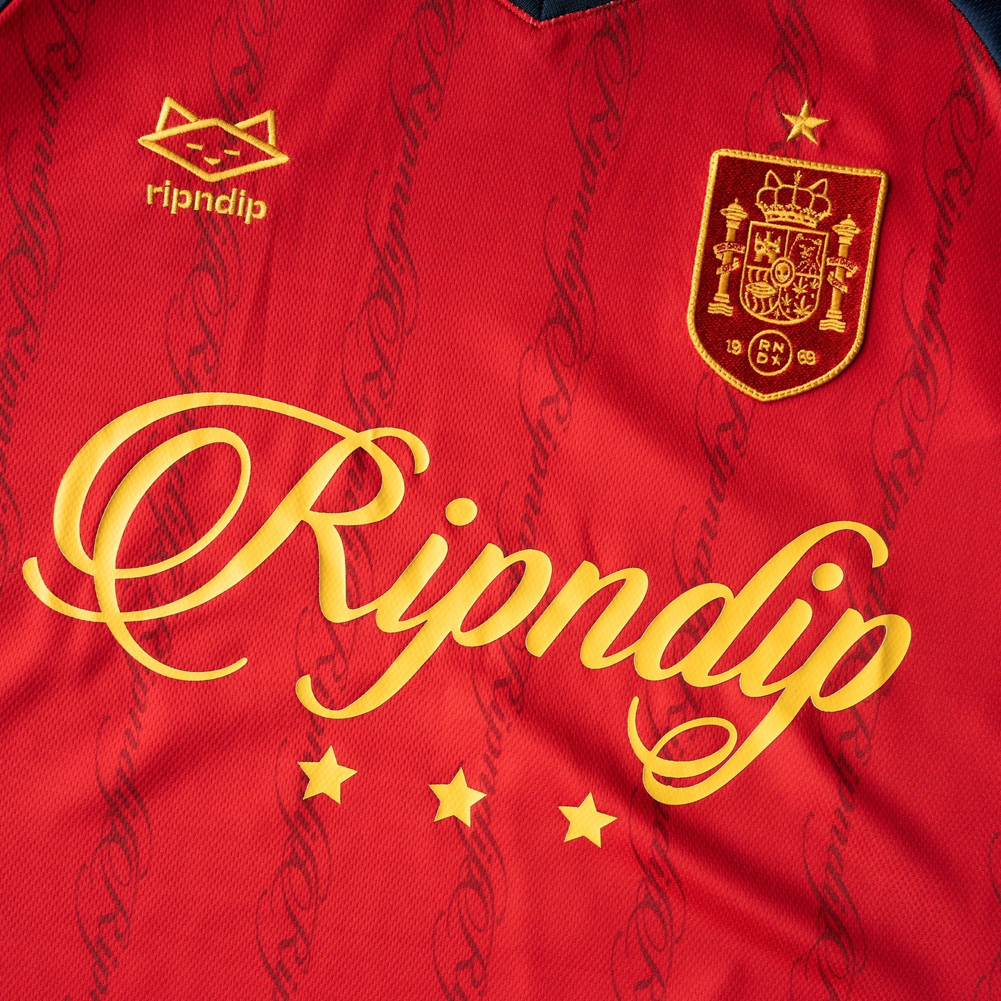 RND Cup Spain Soccer Jersey (Red/Navy)