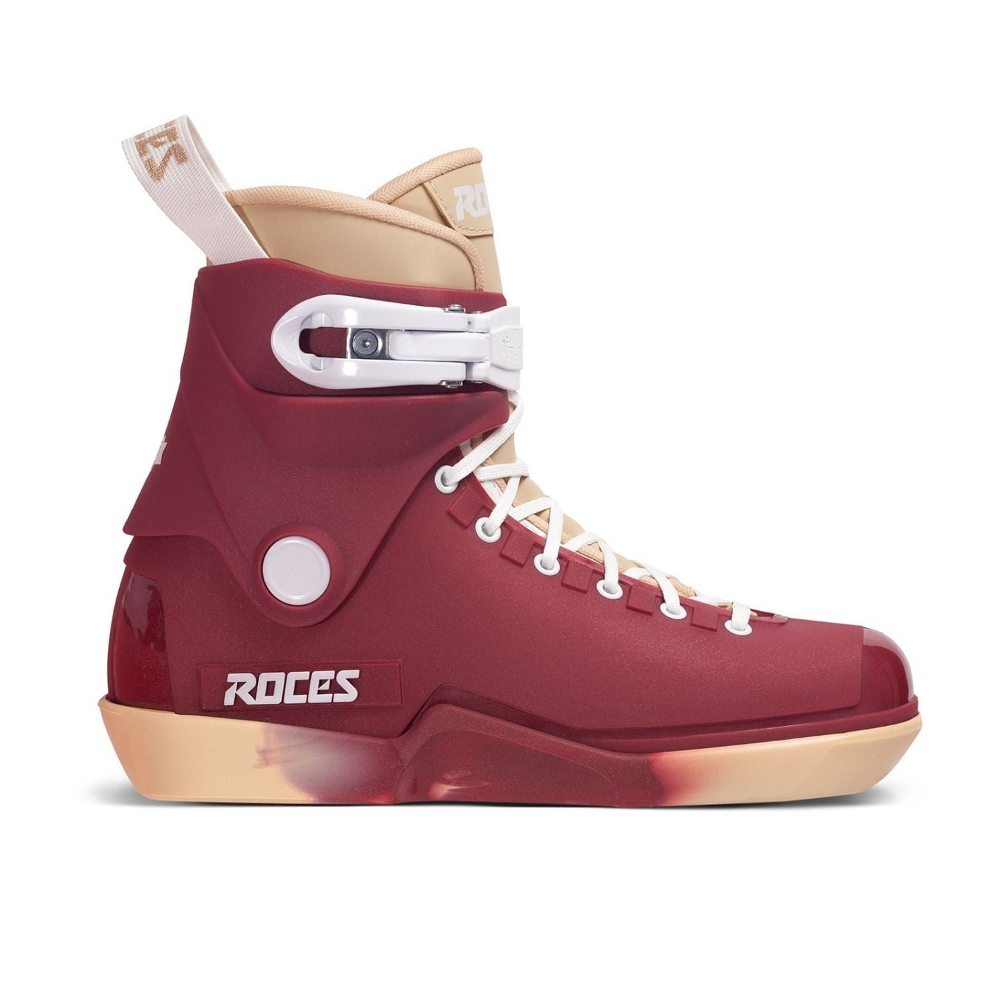 Roces M12 Lo Team Aggressive Inline Skates Boot Only - Pomegranate - Bow Shock Marketplace