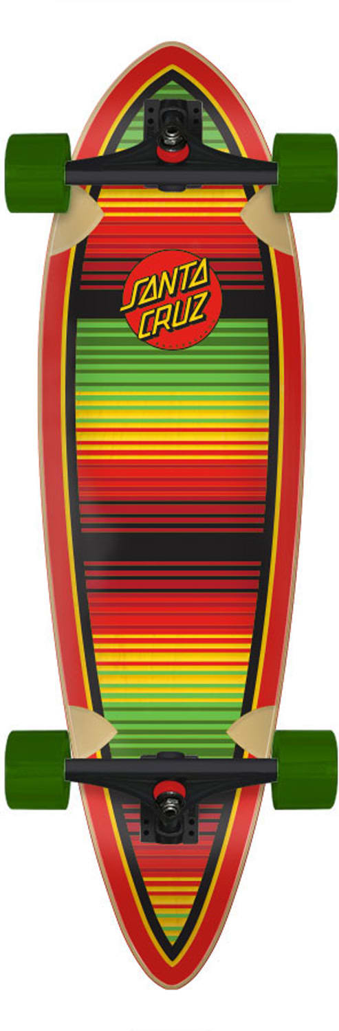Santa Cruz Serape Dot Pintail Cruiser Complete