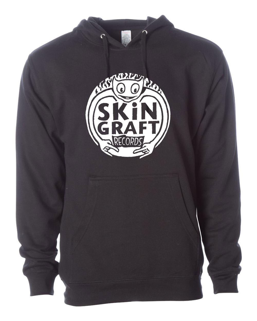 SKiN GRAFT Records “Logo” Pull-Over Hooded Sweatshirt - Bow Shock Marketplace
