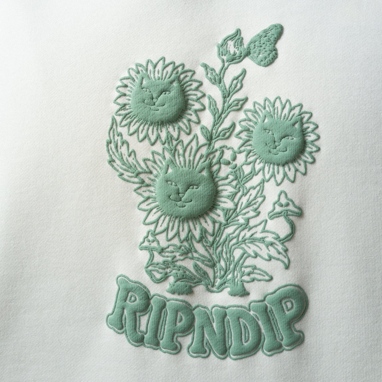 Where The Flowers Bloom Hoodie (Bone)