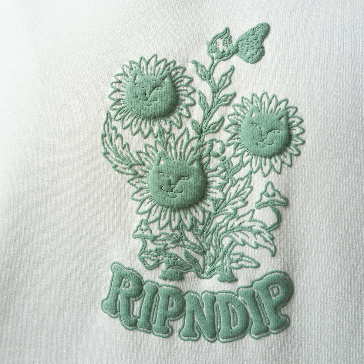 Where The Flowers Bloom Hoodie (Bone)