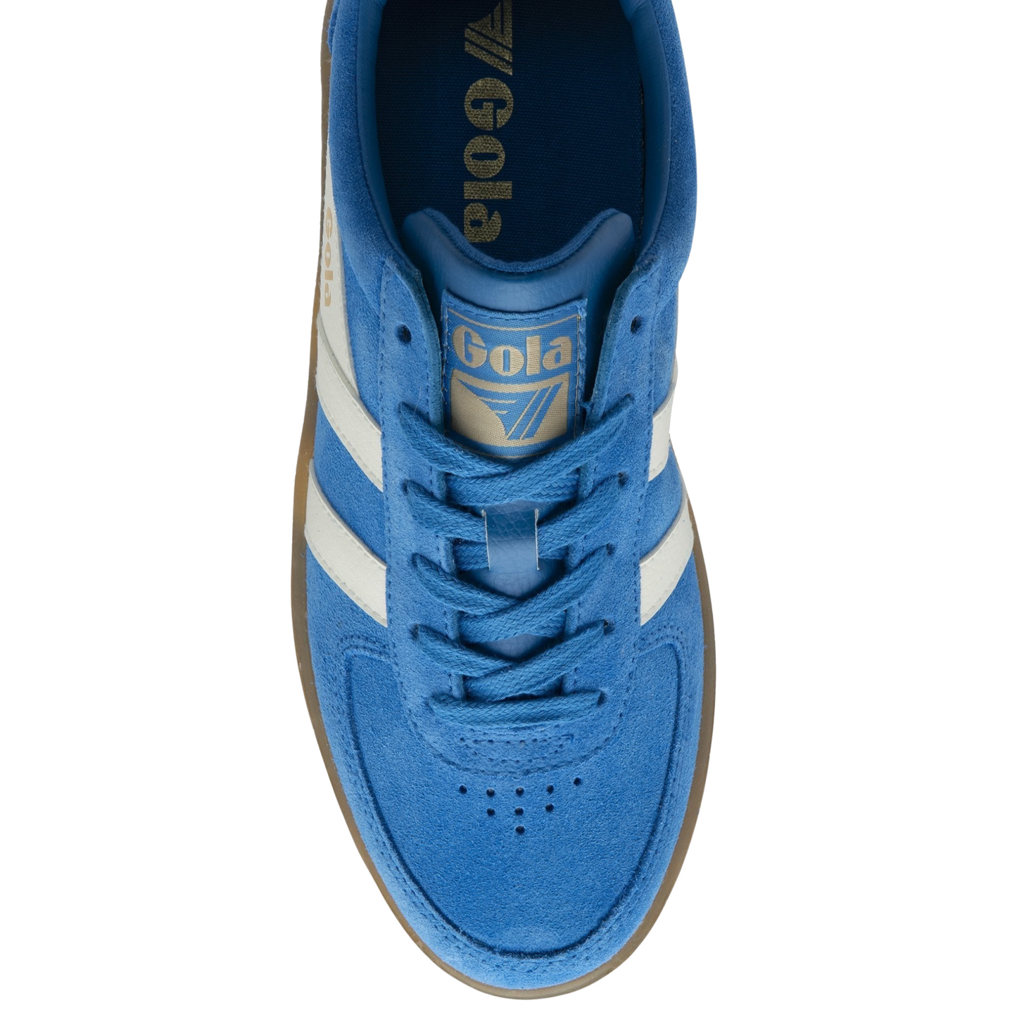 Gola Classics Women's Grandslam Suede Sneakers - Pacific/Off White/Gum