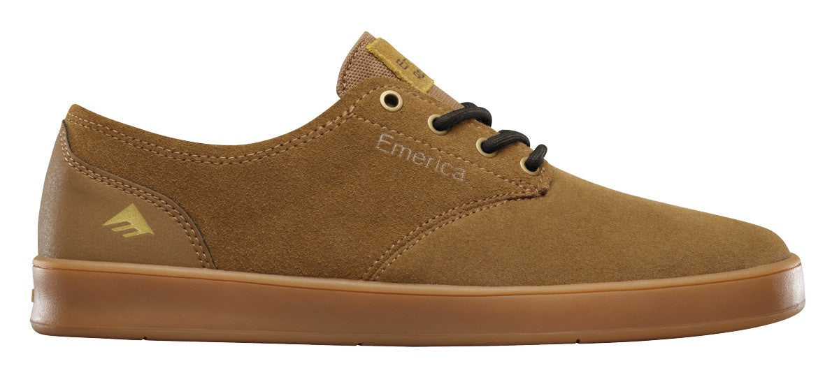 Emerica Shoes The Romero Laced - Brown/Gum/Brown - Bow Shock Marketplace