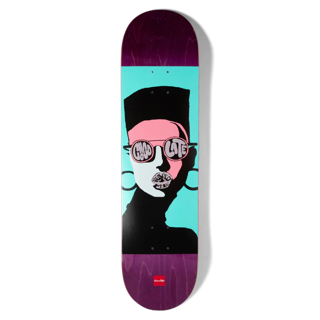 Chocolate Trahan Respect Skateboard Deck - 8.0″ - Bow Shock Marketplace