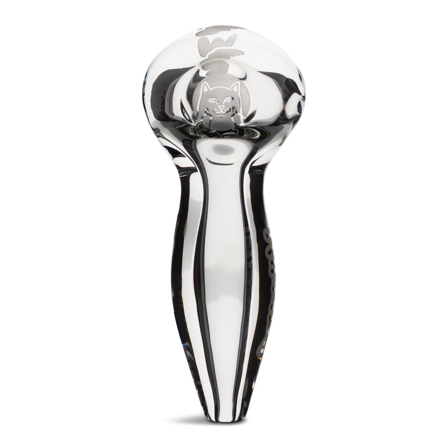 Whomp It x Ripndip Lord Nermal Spoon Pipe (Clear)